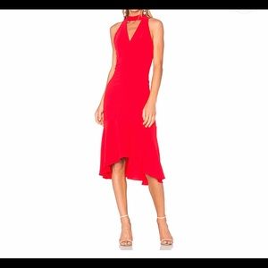 Amanda Uprichard dress in lipstick